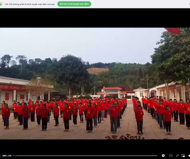 ĐỒNG DIỄN NGÀY HỘI “THIẾU NHI VUI KHỎE - TIẾN BƯỚC LÊN ĐOÀN”