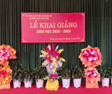 KHAI GIẢNG NĂM HỌC 2025 - 2026